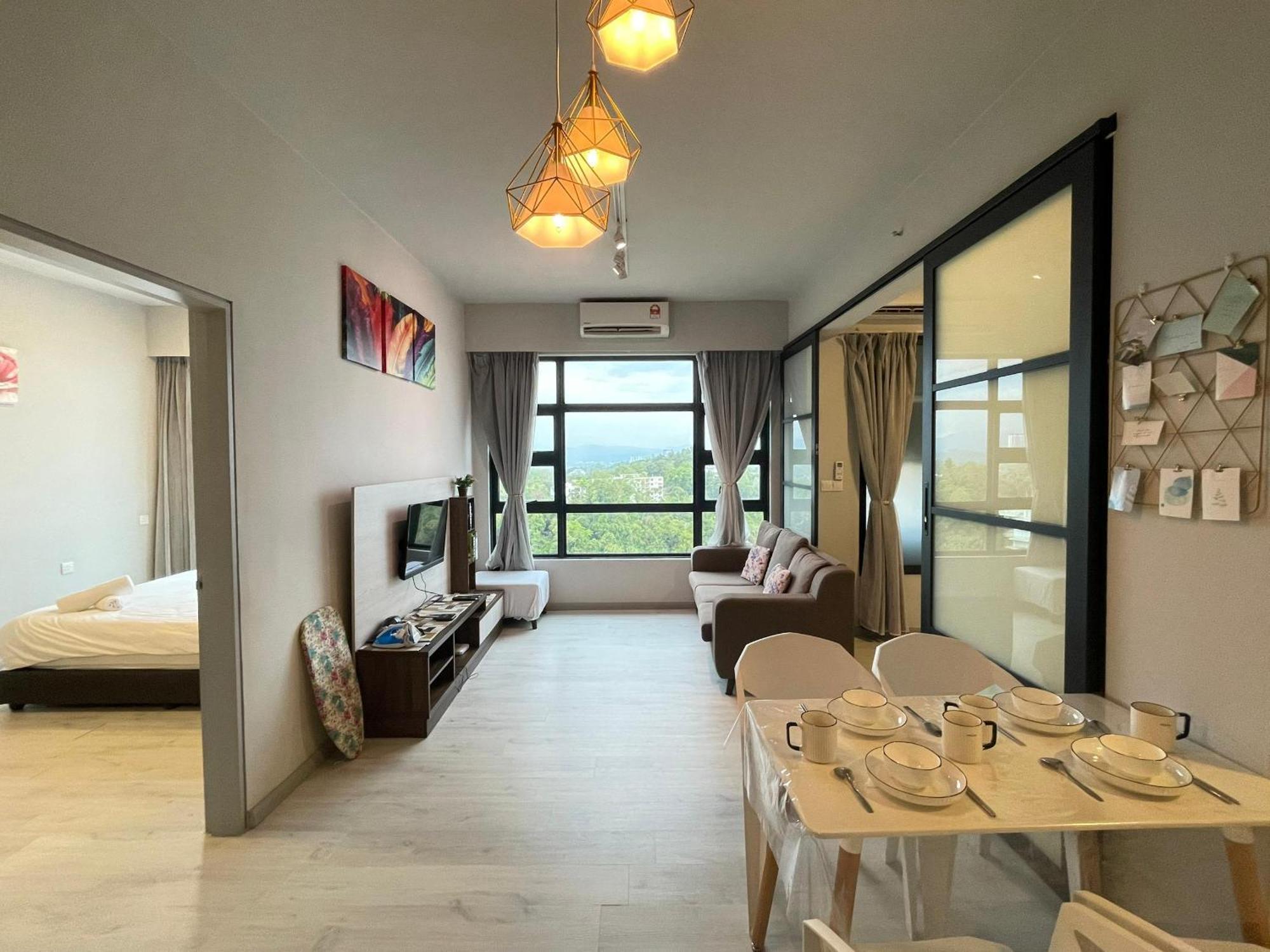 Vv Homestay Jesselton Quay Surla Sabah Mall Kk 亚庇贵赴行馆 亞庇 外观 照片