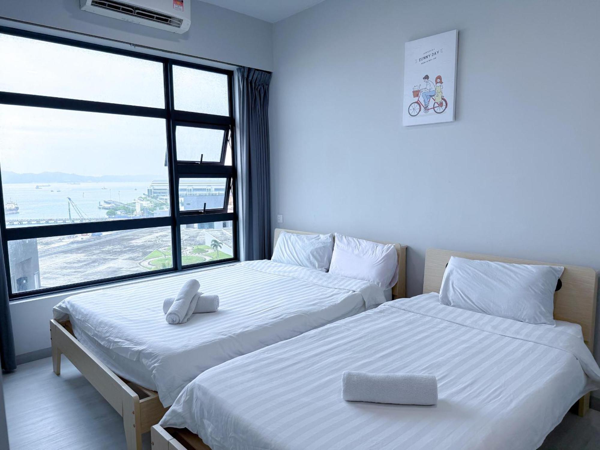 Vv Homestay Jesselton Quay Surla Sabah Mall Kk 亚庇贵赴行馆 亞庇 外观 照片