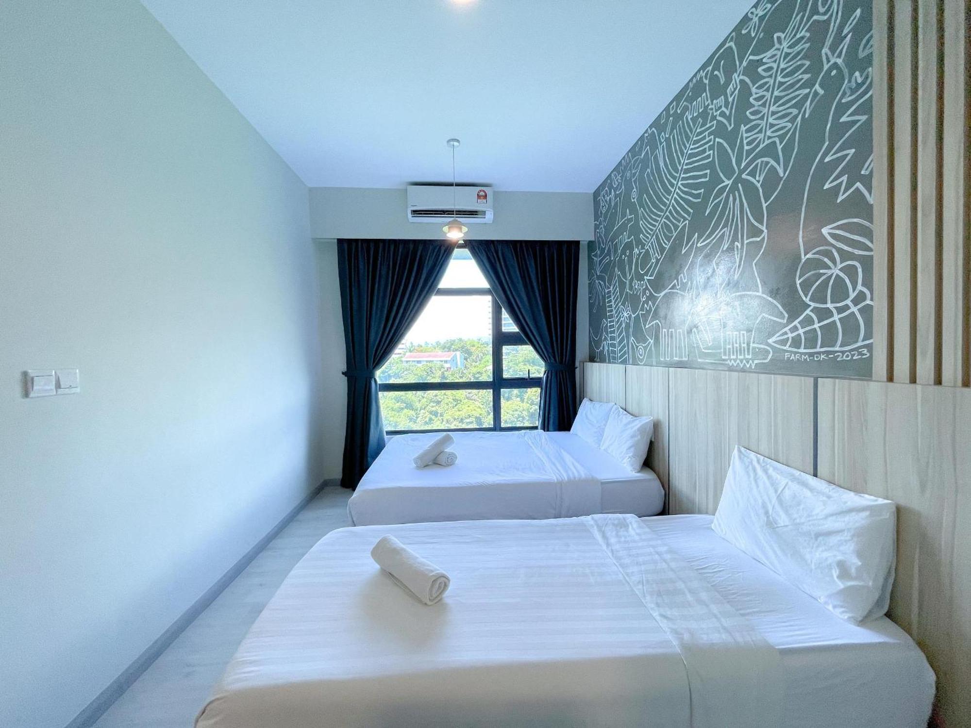 Vv Homestay Jesselton Quay Surla Sabah Mall Kk 亚庇贵赴行馆 亞庇 外观 照片
